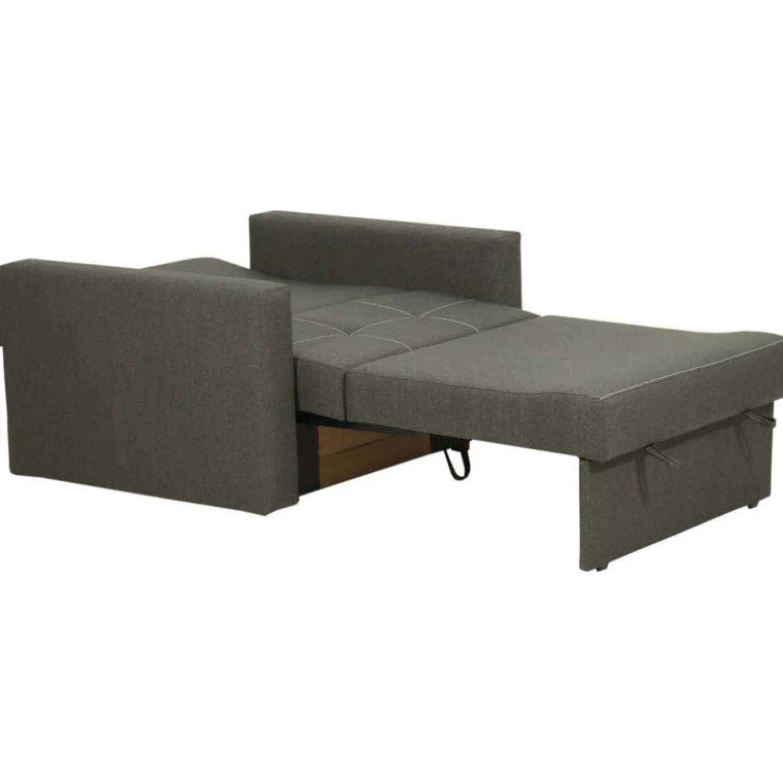 MONIKA szara sofa amerykanka jednoosobowa rozkładana