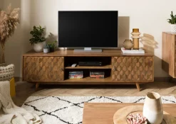 MOSAYK Szafka RTV #111 Akacja lakierowana 170x42x48 cm