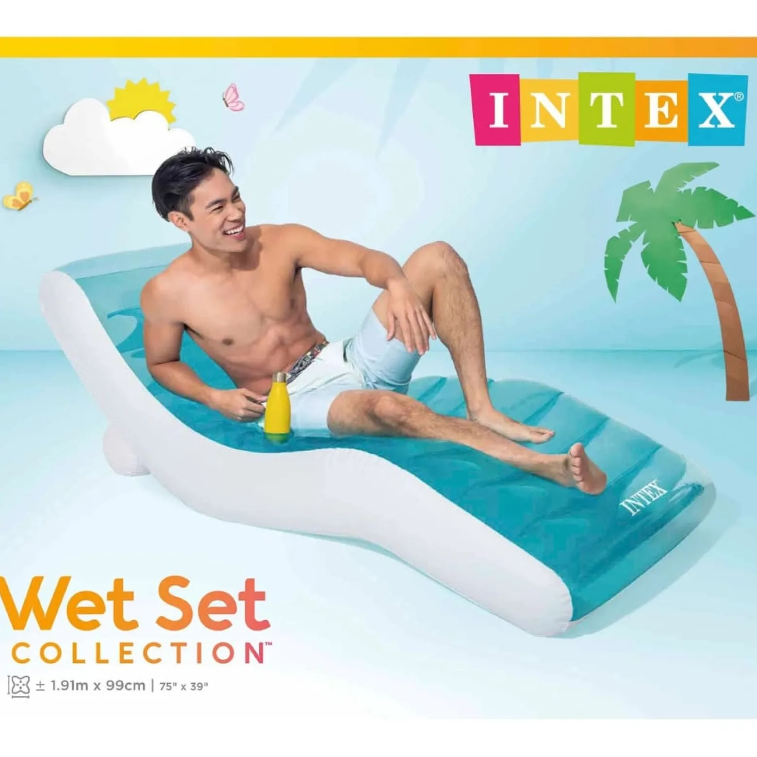 Nadmuchiwany leżak, INTEX