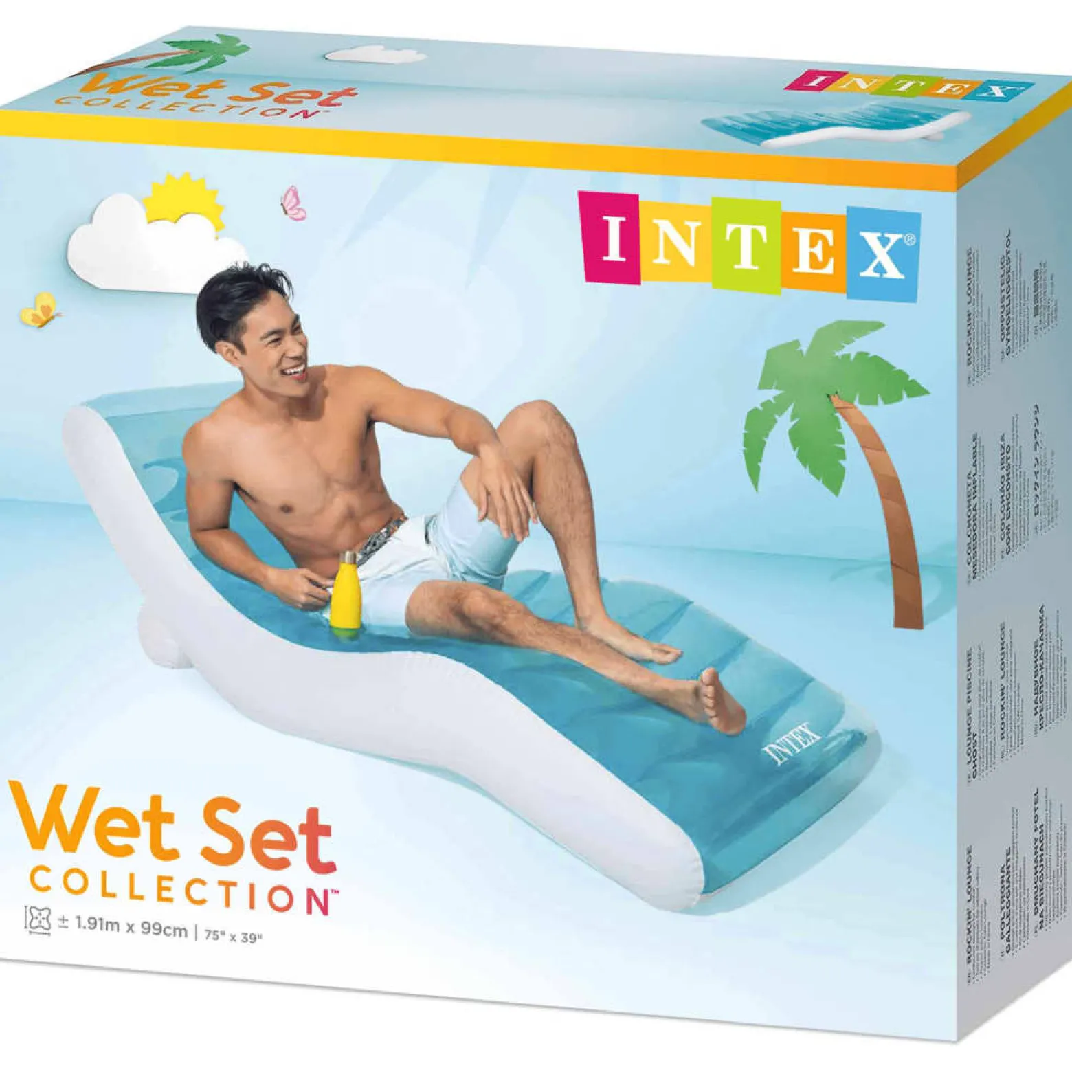 Nadmuchiwany leżak, INTEX