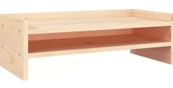 Nadstawka na biurko z naturalnego drewna sosnowego - Orvon