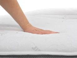Nakładka na materac Tebos 90x200 cm szara