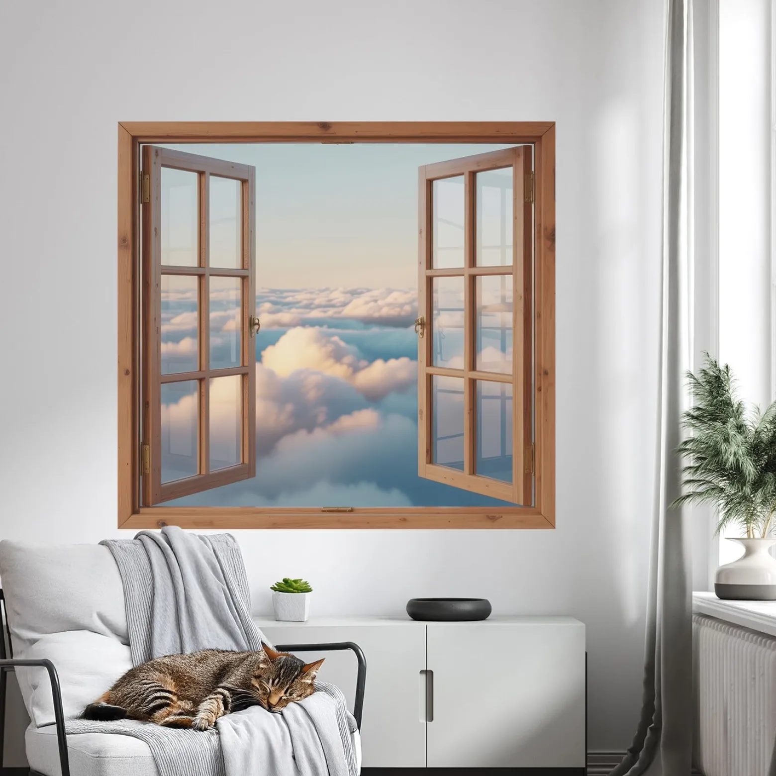 Naklejka dziura 3D lotnicze odkrycie efekt dziury 60x56