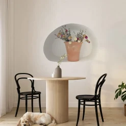 Naklejka dziura 3D sielskie okno efekt dziury 60x41