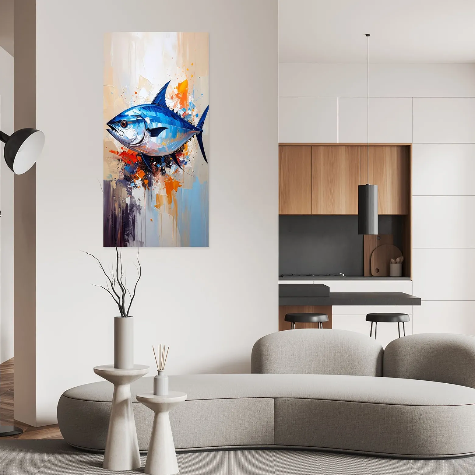 Naklejka samoprzylepna Feeby Ryba Morze Ocean Natura 40x80