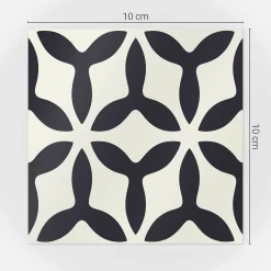 Naklejki na kafelki 10x10 cm Geometria symetryczna 24 szt.