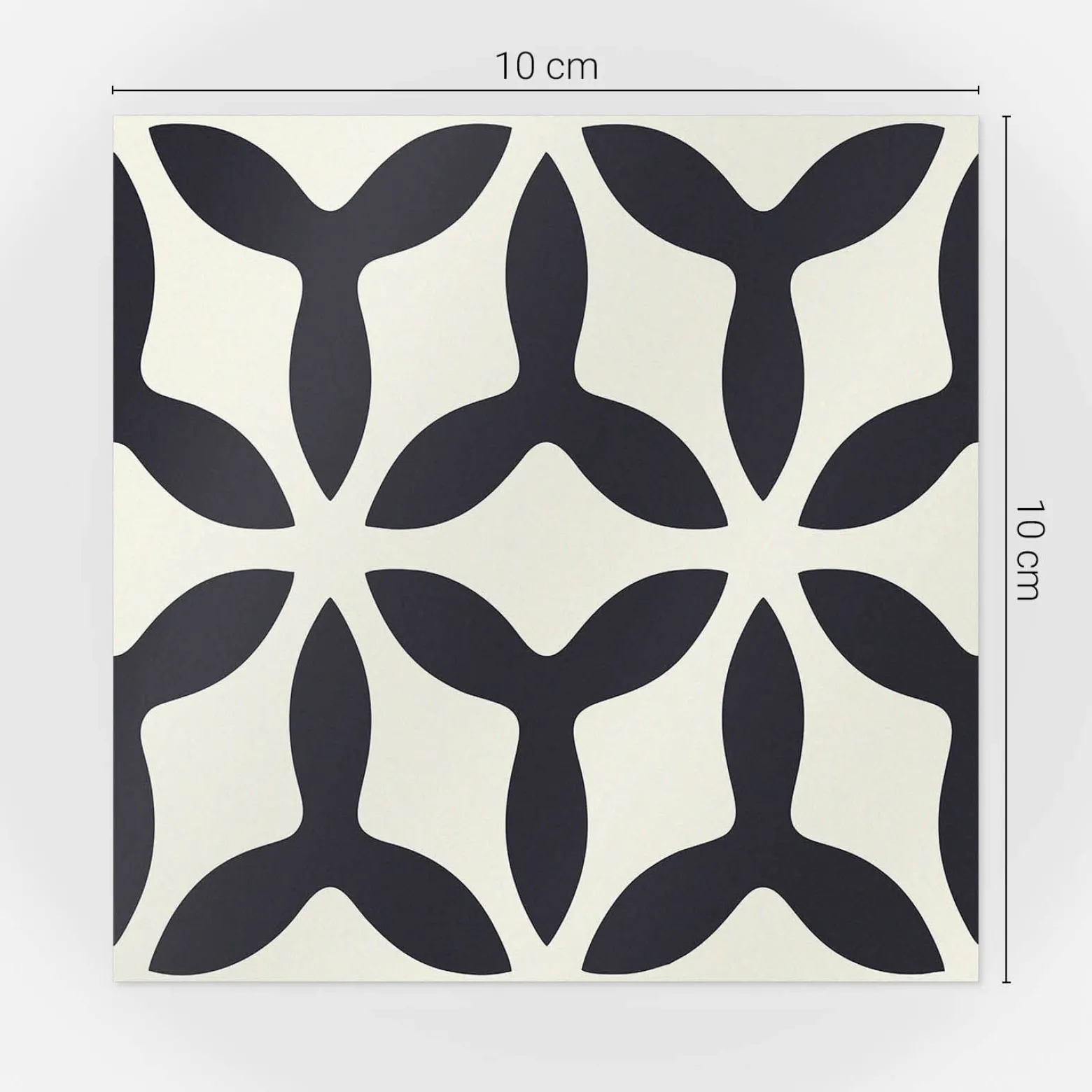 Naklejki na kafelki 10x10 cm Geometria symetryczna 24 szt.