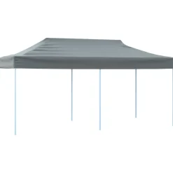 Namiot ogrodowy Antracyt Tkanina with 4 sidewalls vidaXL