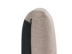 Narożna sofa modułowa tapicerowana 4-osobowa brązowa