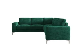 Narożnik Aria Max 250x250 cm – klasyczny z poduszkami, funkcja spania