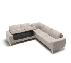 Narożnik Aria Max 250x250 cm – klasyczny z poduszkami, funkcja spania