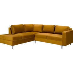 Narożnik ARLANDO VELVET tiffany 08 lewy