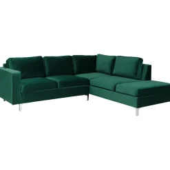 Narożnik ARLANDO VELVET tiffany 10 prawy