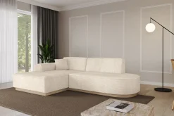 Narożnik lewostronny bez funkcji spania IREA-L1 232x165x80 Beżowy
