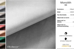 Narożnik lewostronny modułowy Solven-L3 - 562x174x70 cm Jasny szary