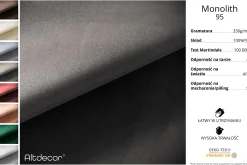 Narożnik prawostronny modułowy Karex-L2 - 399x194x70 cm Czarny