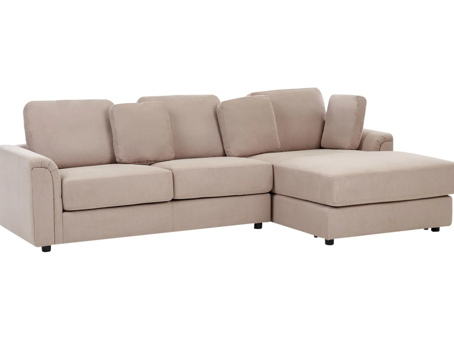 Narożnik sofa rogówka tapicerowana beżowoszara