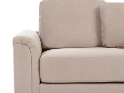 Narożnik sofa rogówka tapicerowana beżowoszara