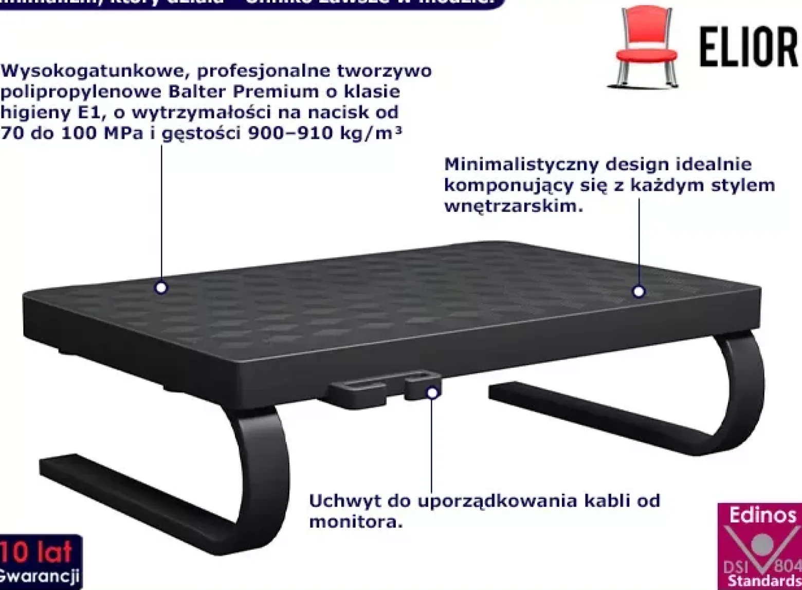 Nowoczesna nadstawka na biurko - Matica