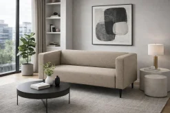 Nowoczesna wygodna sofa dwuosobowa tapicerowana CALMO curio 09