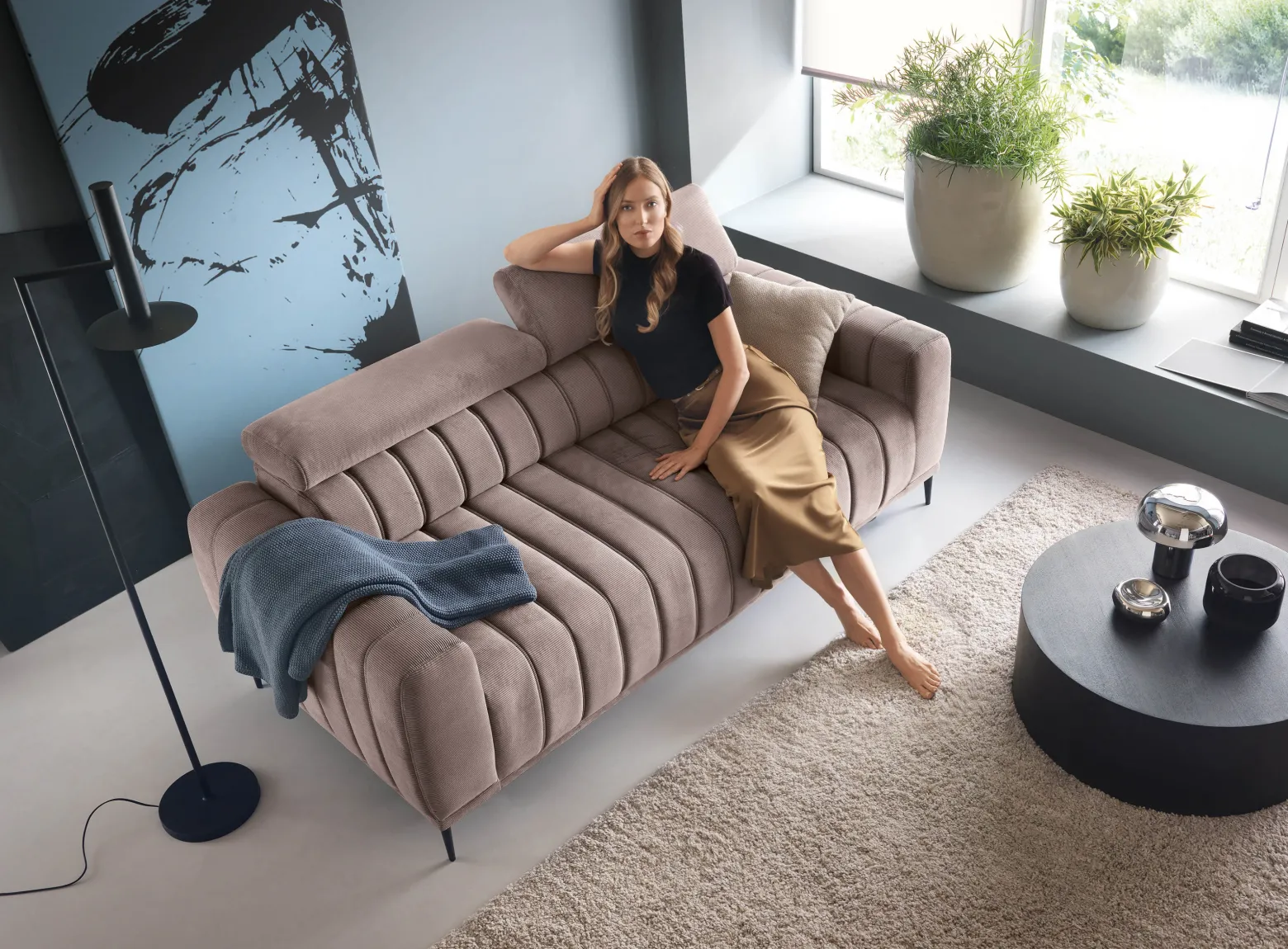 Nowoczesna Sofa Kanapa GANDI 140 Wersal