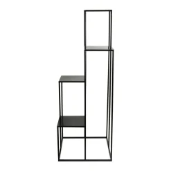 Nowoczesny kwietnik stojak czarny 110 cm LOFT