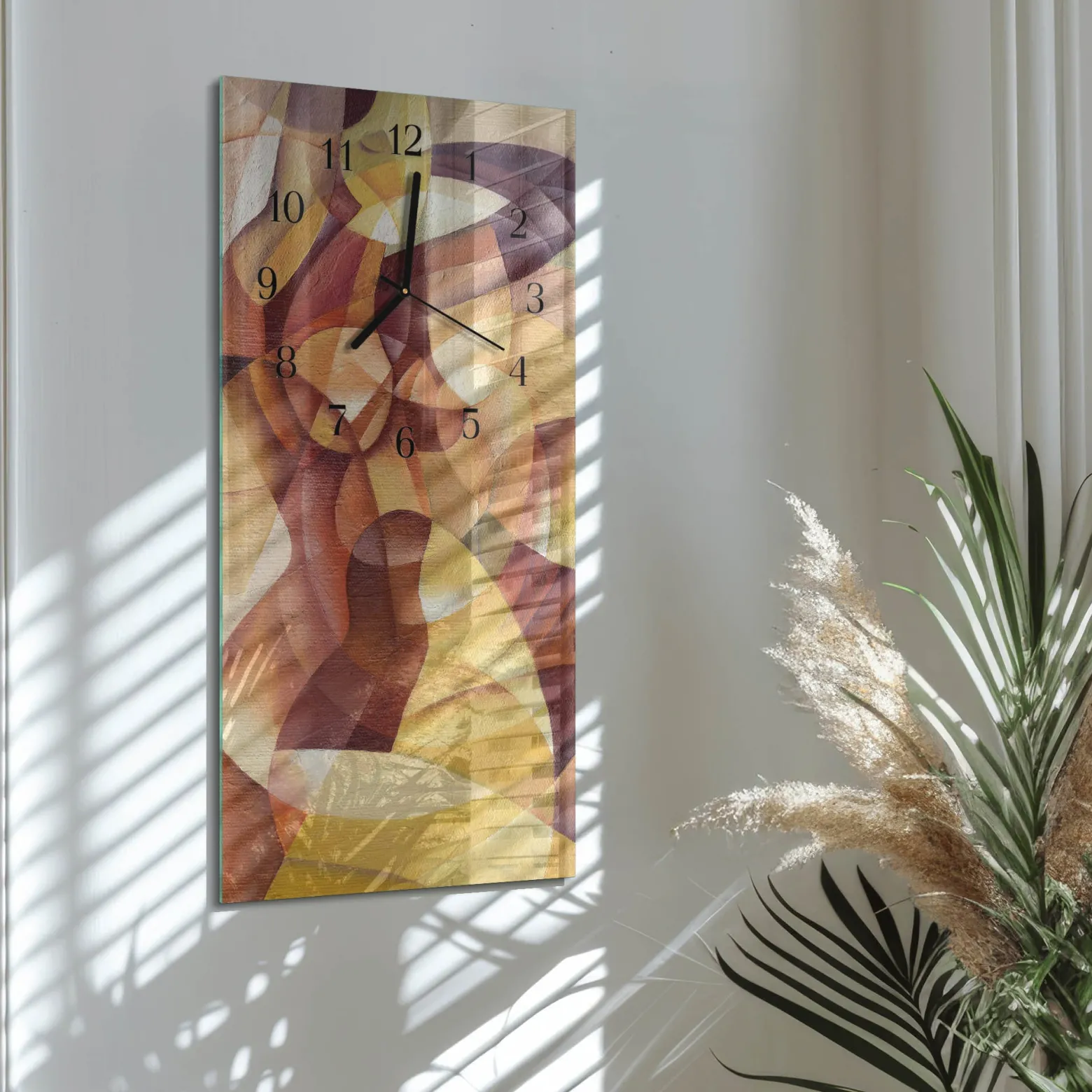 Nowoczesny zegar 30x60 Wzór cichy mechanizm salon