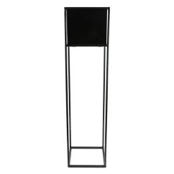 Nowoczesny kwietnik stojak czarny 90 cm LOFT