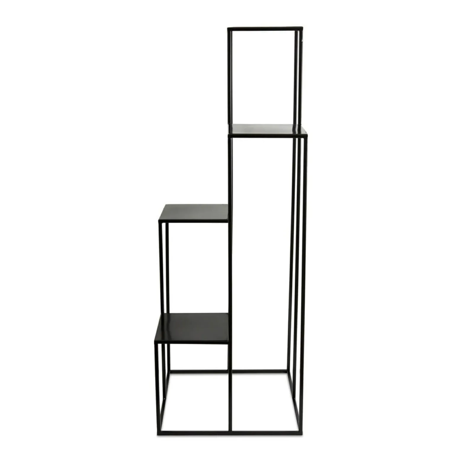 Nowoczesny kwietnik stojak czarny 110 cm LOFT