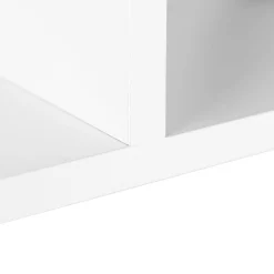 Nowoczesny regał do salonu 5 półek biały ModernHome