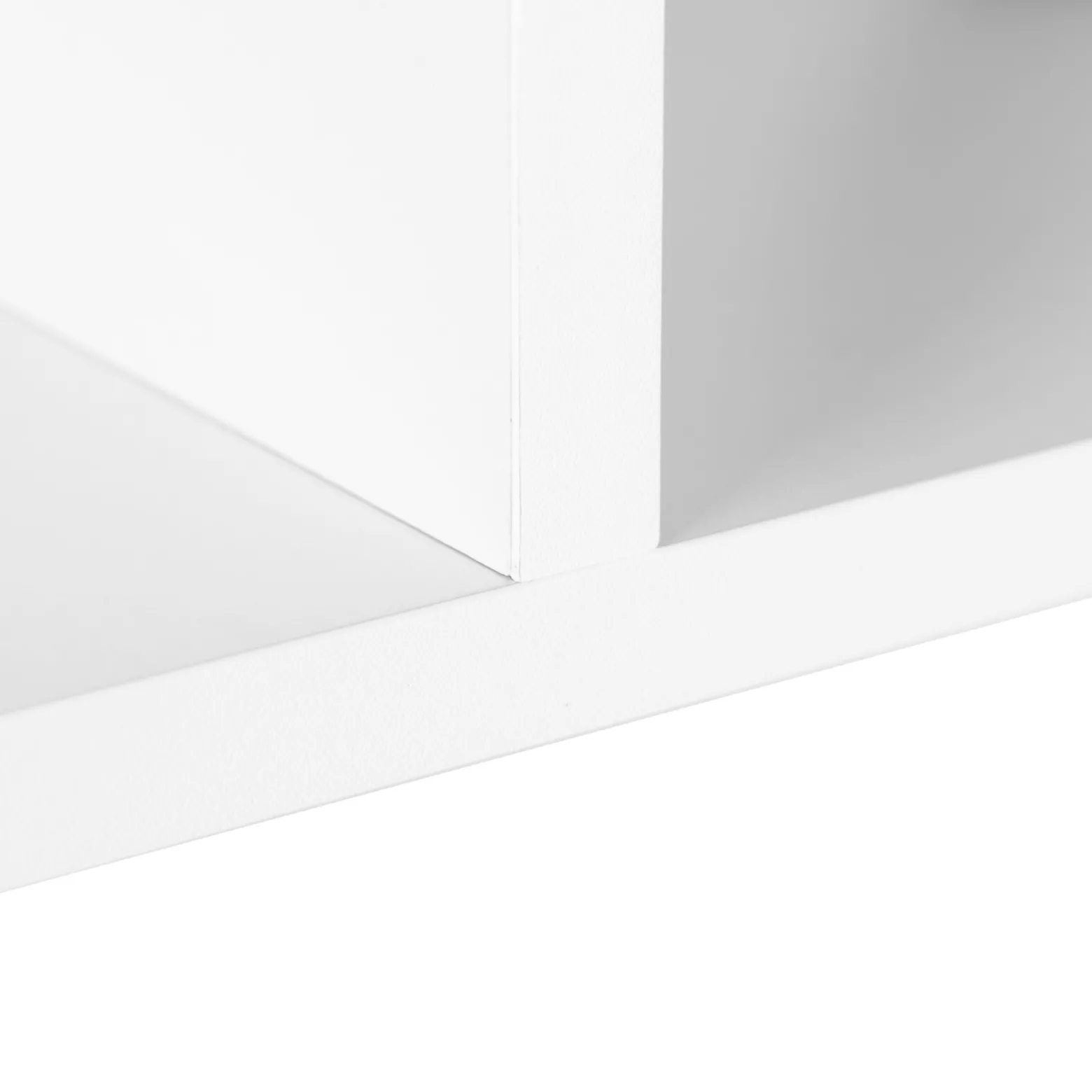 Nowoczesny regał do salonu 5 półek biały ModernHome