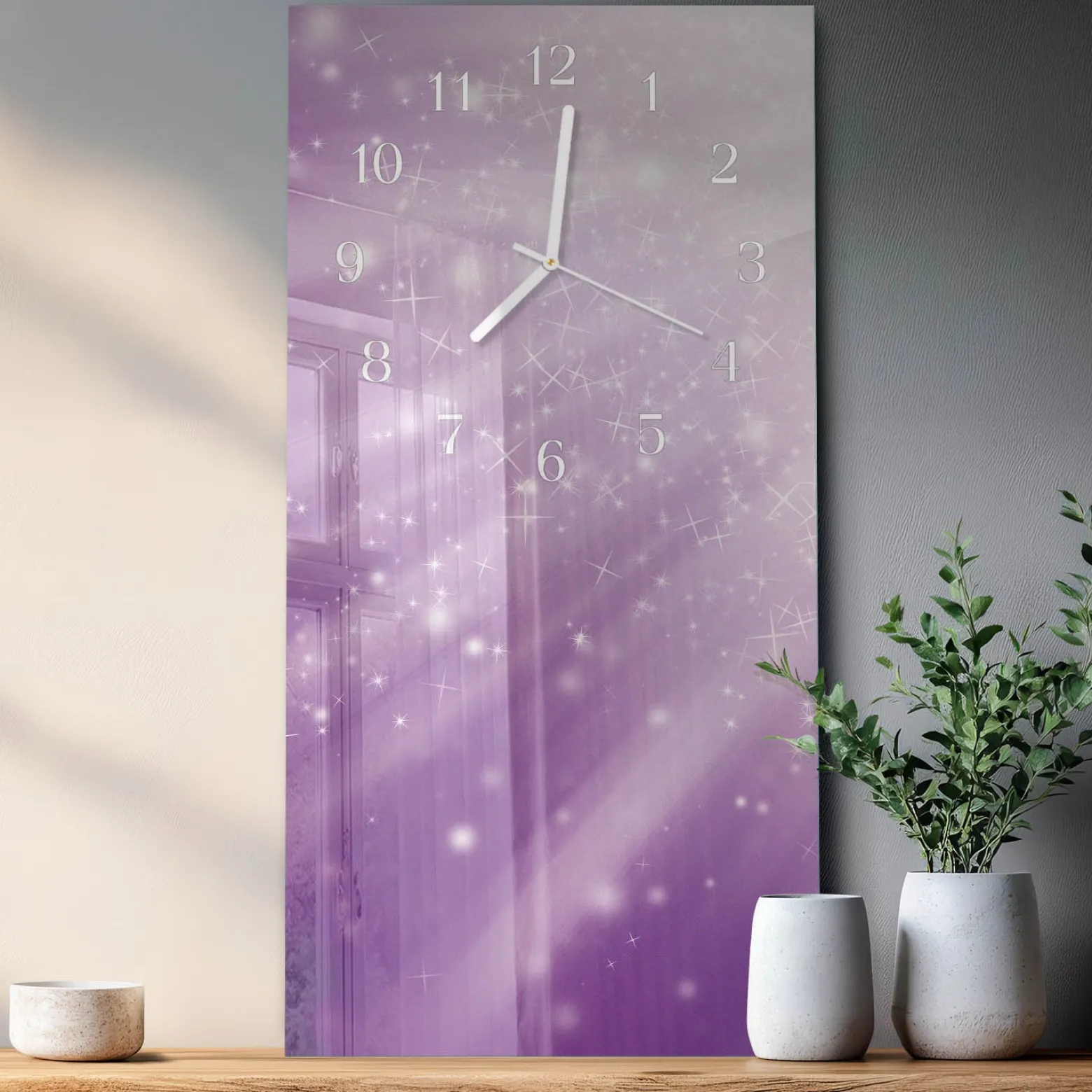 Nowoczesny zegar 30x60 Wygląd nowoczesny do salonu
