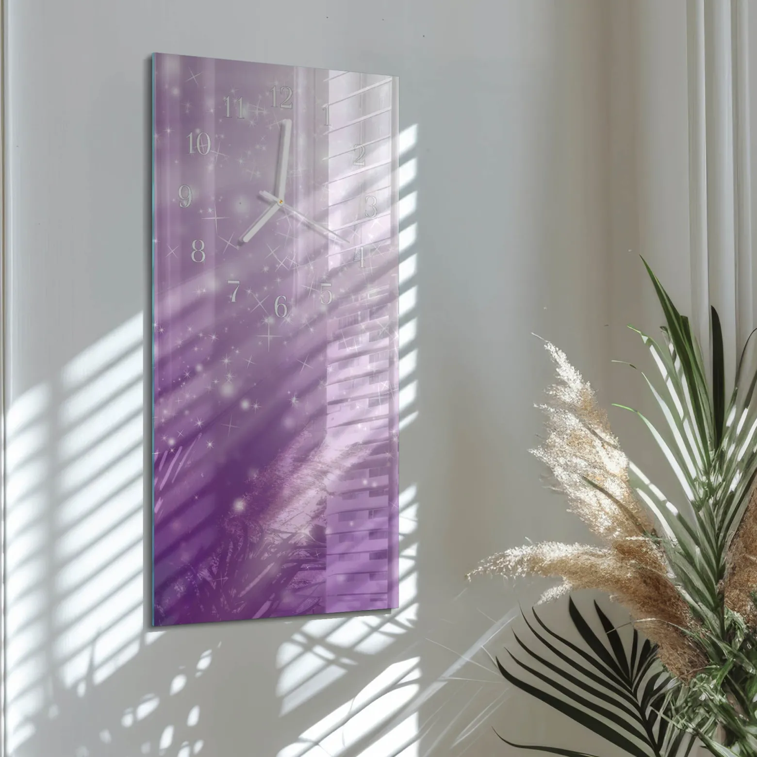 Nowoczesny zegar 30x60 Wygląd nowoczesny do salonu