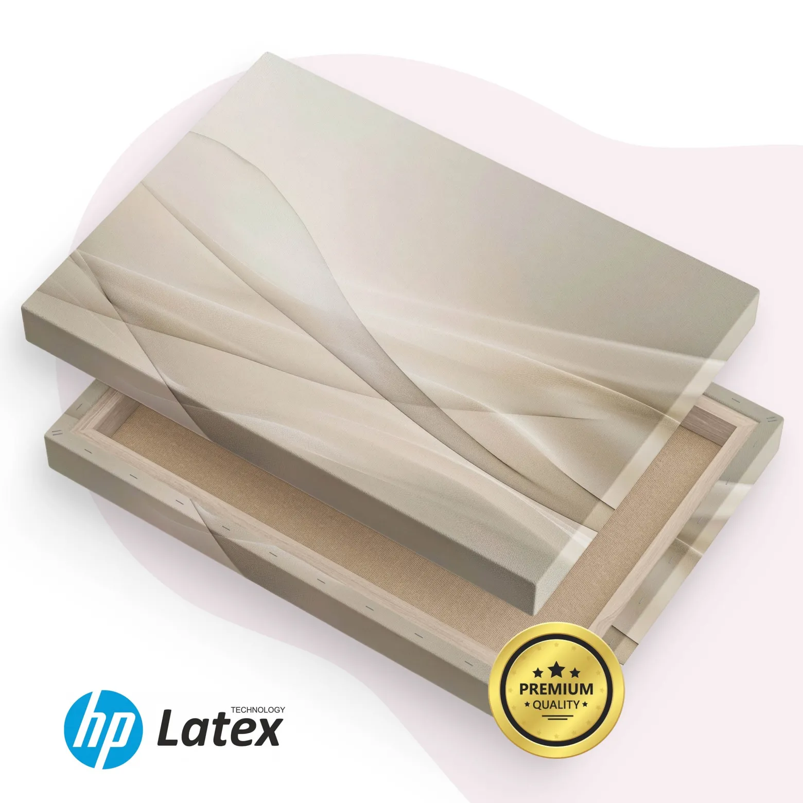 Obraz Abstrakcyjne Fale W Stylu Nowoczesnym 30x20cm