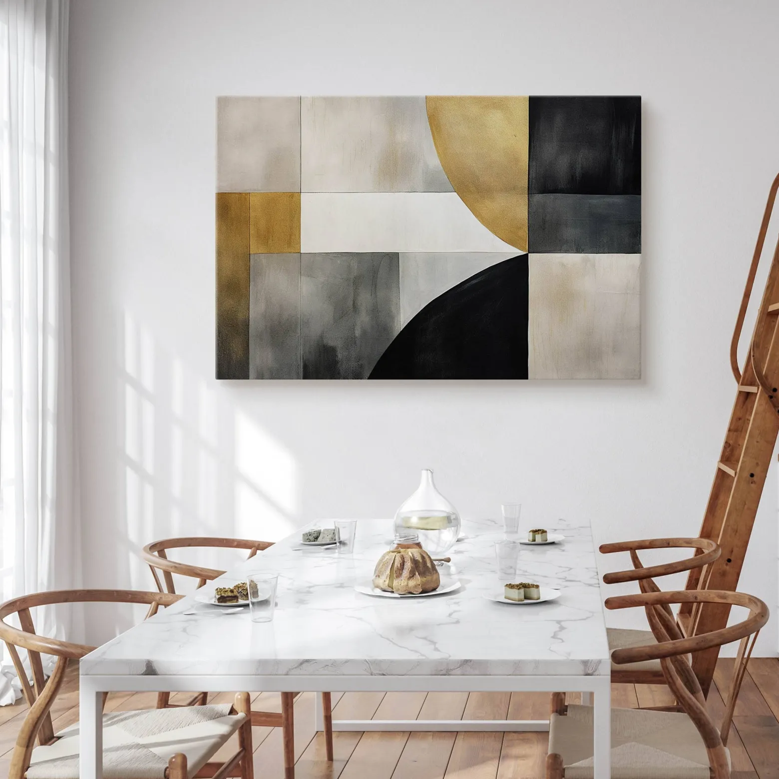 Obraz Abstrakcyjne Wzory Geometryczne 30x20cm