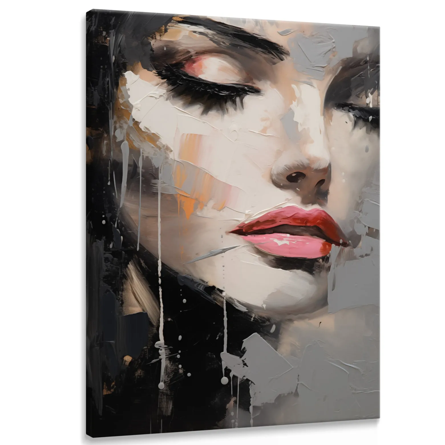 Obraz Canvas Nowoczesny Portret Kobiety 20x30cm