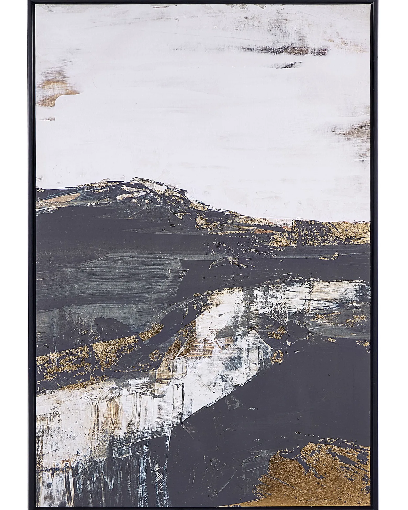 Obraz druk płótno 93x63 cm czarno-biały