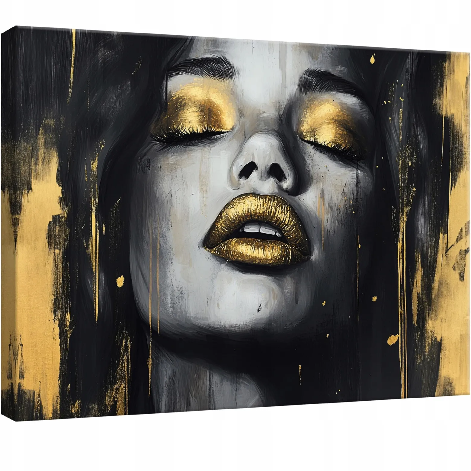 Obraz Na Płótnie Ścianę Kobieta Abstrakcja Do Sypialni Salonu Kuchni 60X40