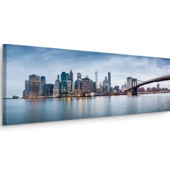 Obraz Panoramiczny Panorama Nowego Jorku 145x45cm