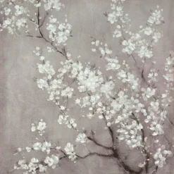 Obraz Ręcznie Malowany 60x60 cm - Kwitnąca Gałąź