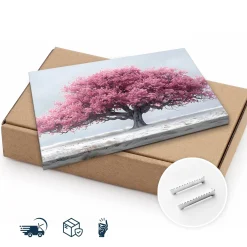 Obraz Sakura Kwiaty Kwitnącej Wiśni 30x20cm