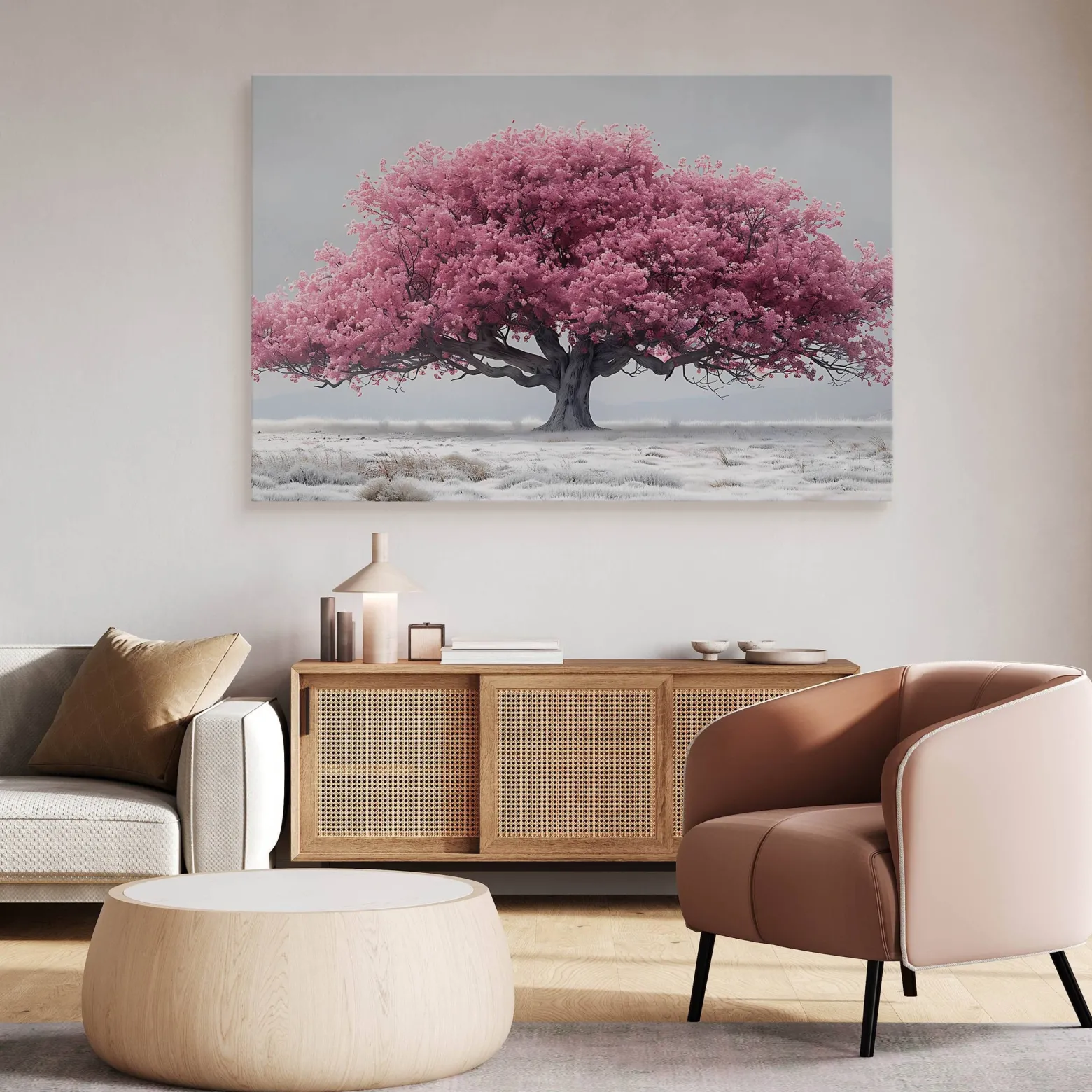 Obraz Sakura Kwiaty Kwitnącej Wiśni 30x20cm