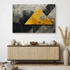Obraz Abstrakcyjne Kształty Geometryczne 30x20cm