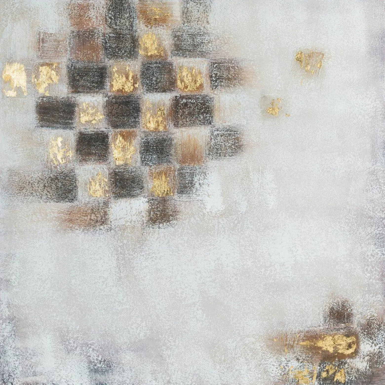 Obraz Abstrakcyjny DELUSION 80x80 cm, Nowoczesny Styl