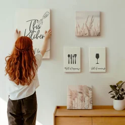 Obraz canvas 5 części Boho kuchnia|20x30, 30x30, 40x60|Wallfluent