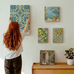 Obraz canvas 5 części Włoskie cytrusy|20x30, 30x30, 40x60|Wallfluent