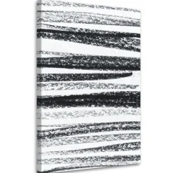 Obraz czarno biały do salonu sypialni biura, Poziome linie 20x30