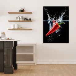 Obraz do kuchni jadalni, Papryczki 20x30