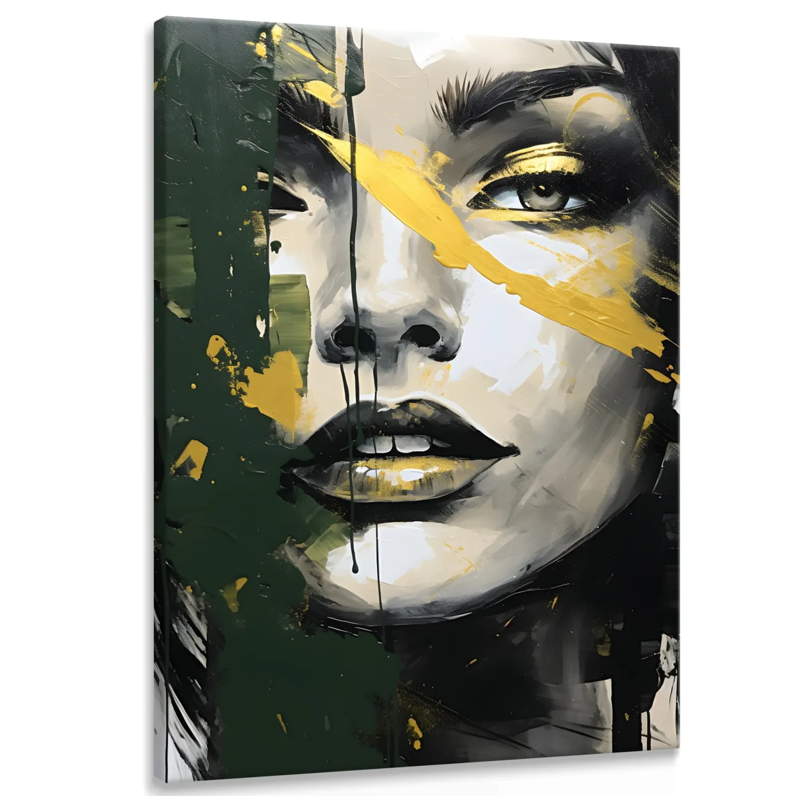 Obraz Do Salonu Kobiecy Portret W Stylu Glamour 20x30cm