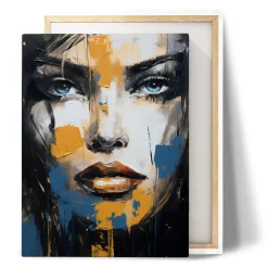 Obraz Do Sypialni ABTRAKCYJNY Portret Usta 20x30cm